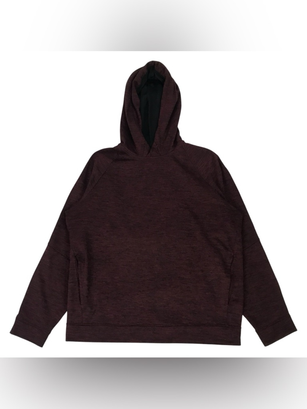 Lululemon City Sweat Hoodie Mens XL Burgundy Pullover Sweatshirt Running Gym